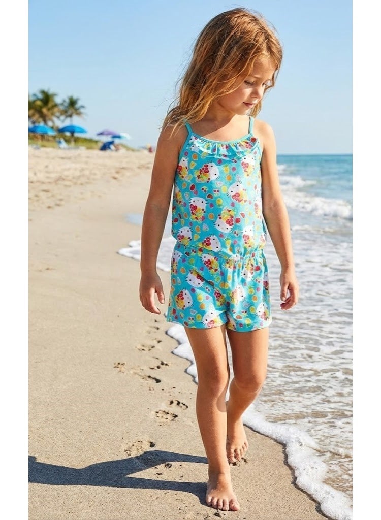 Hello Kitty Set Girl Set Overall Jumpsuit - Image 3