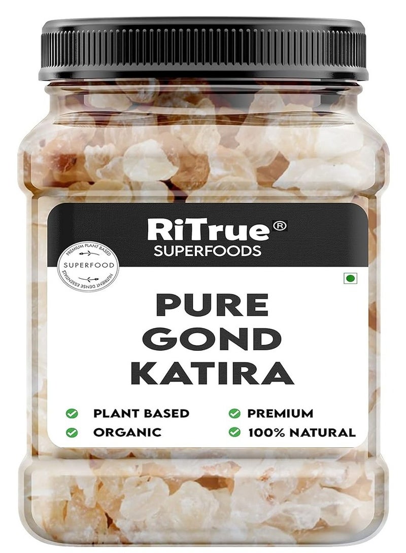 Superfood Ritrue Superfoods   Gond Katira  Edible Gum  300 Gm   tragacanth Crystals 100% Natural  badam Pisin Almond Gum - Image 1