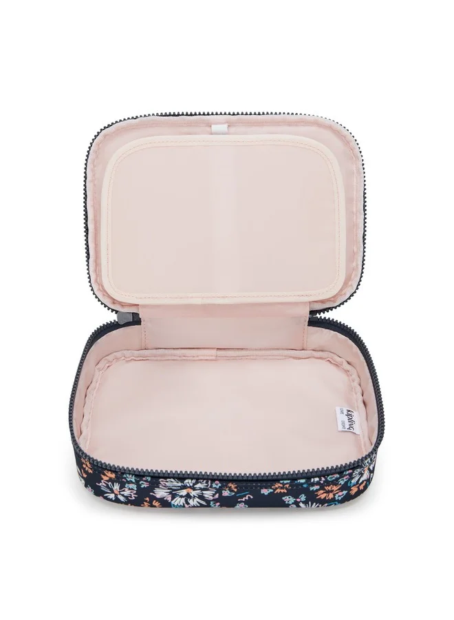 kipling 100 Pens Flower Field Large Pencase