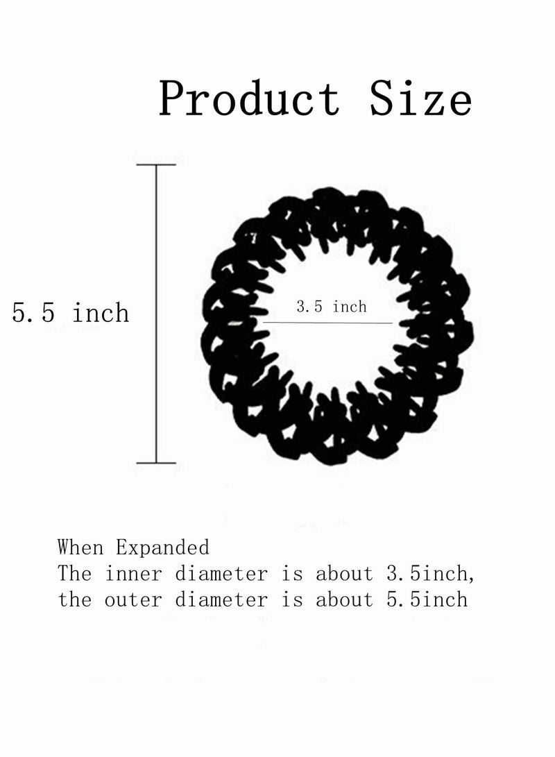 KASTWAVE Fashion Hair Clips, Expandable Pony Tail Holders, Hair Ties Hair Clip, Ponytail Hairpin Curling Iron Bun Maker Hair Styling Tool - Image 4