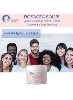 70 Rosacea Solve Redness Relief Cream Face Moisturizer For Rosacea & Acne Prone Skin Sensitive Skin Care With Organic Ingredients Almond Oil Licorice & Chamomile Extracts No Parabens - pzsku/Z07D632EDAB345AA098CFZ/45/_/1696069526/7dc068b5-b92c-4080-911d-1053fc4976db