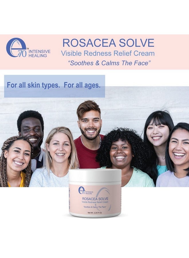 e70 70 Rosacea Solve Redness Relief Cream Face Moisturizer For Rosacea & Acne Prone Skin Sensitive Skin Care With Organic Ingredients Almond Oil Licorice & Chamomile Extracts No Parabens - Image 4