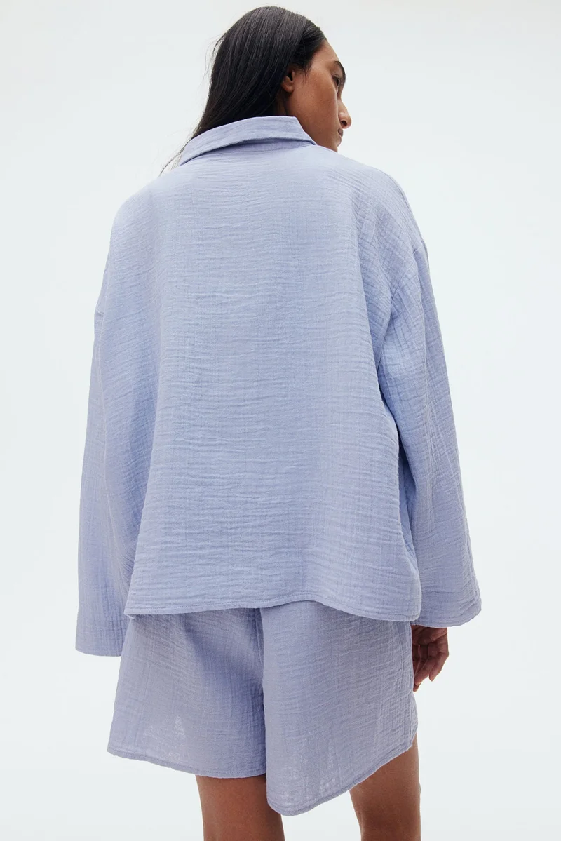 اتش اند ام Pyjama shirt and shorts