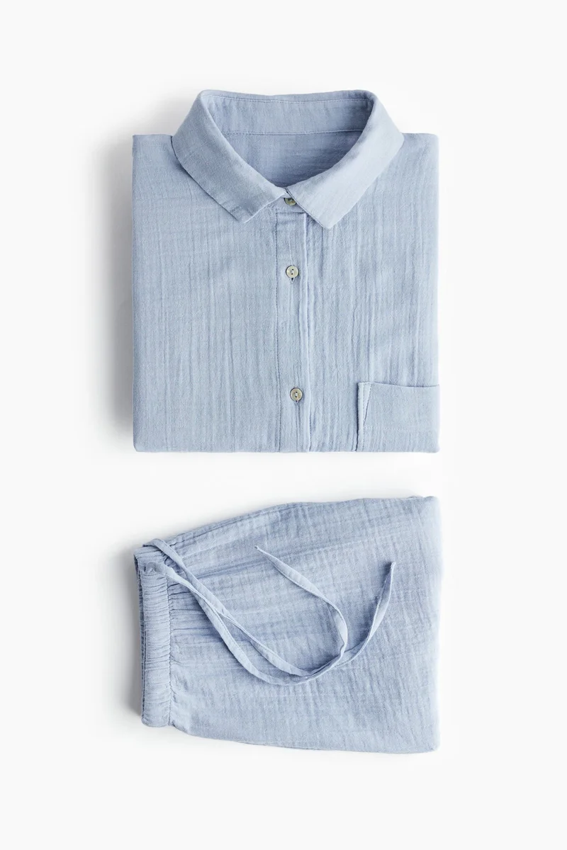 اتش اند ام Pyjama shirt and shorts