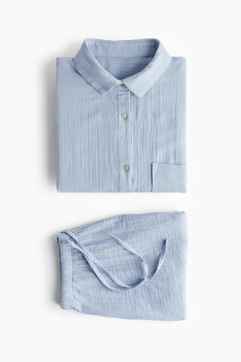 H&M Pyjama shirt and shorts