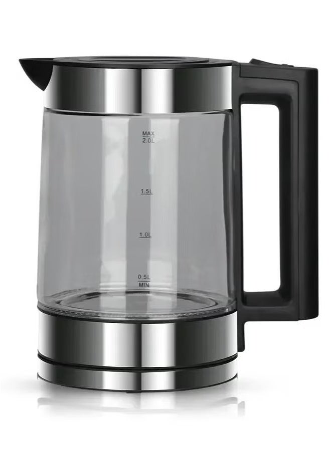 توسكانا يو غلاية كهربائية مزدوجة مع فلتر شاي قابل للإزالة سعة 0.8-2.2 لتر و قوة 1500 واط - Image 5