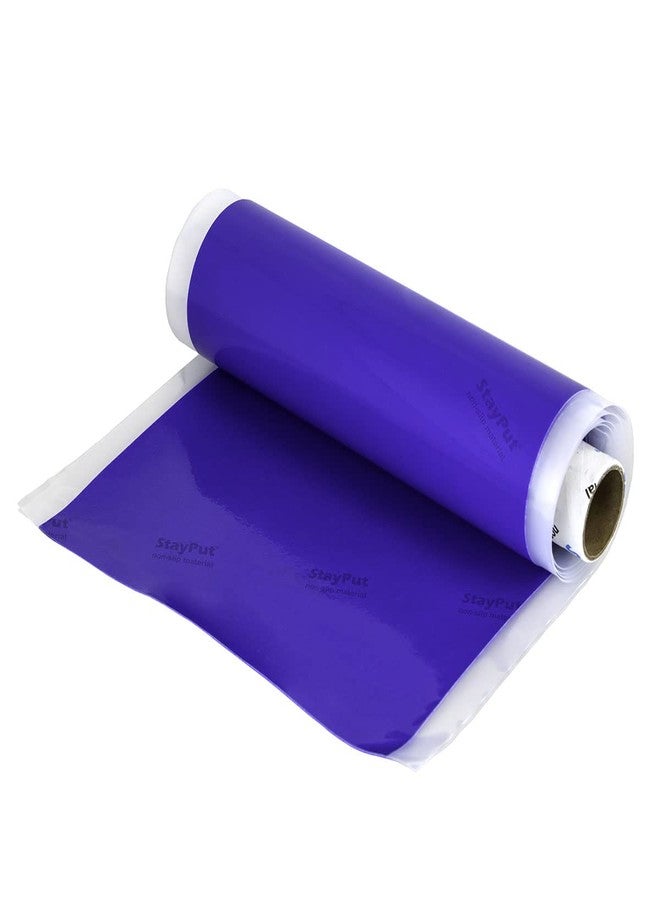 Dycem Bulk Roll Matting, 8" x 2 yd. Roll, Blue, Non-Slip Material Helps Improve Stabilization & Gripping, Holds Plates & Bowls in Place, Grip Jars When Opening, Cabinet Liner, Exercise Mat, & More - Image 1