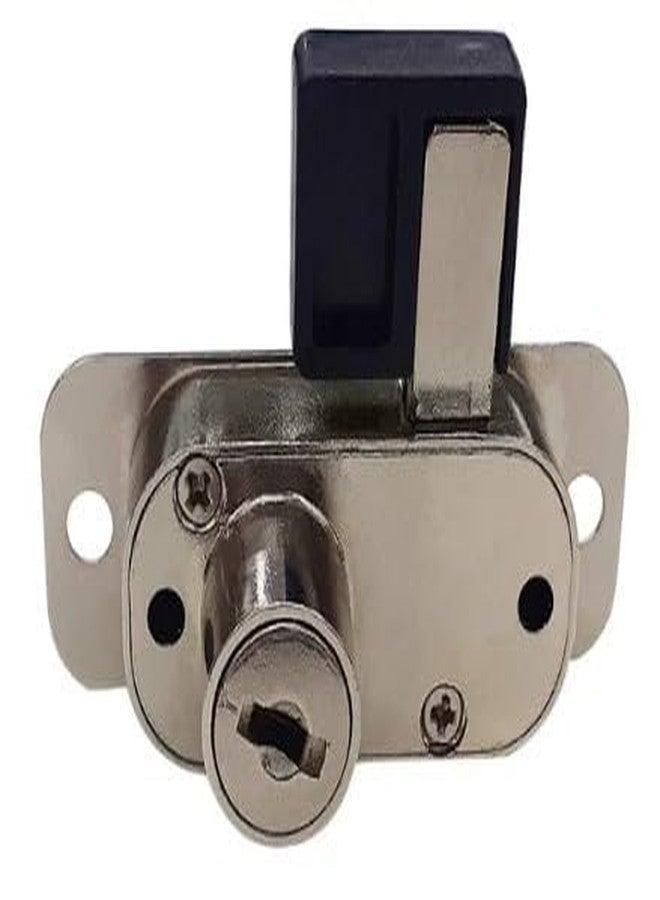 PADMAVATHI ENTERPRISES Sliding Lock for Wooden Wardrobe Door with High Security Computer Key - Set Slide Door Lock - Image 2