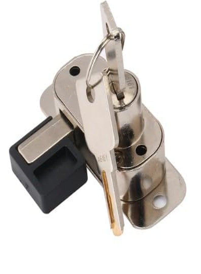 PADMAVATHI ENTERPRISES Sliding Lock for Wooden Wardrobe Door with High Security Computer Key - Set Slide Door Lock - Image 1