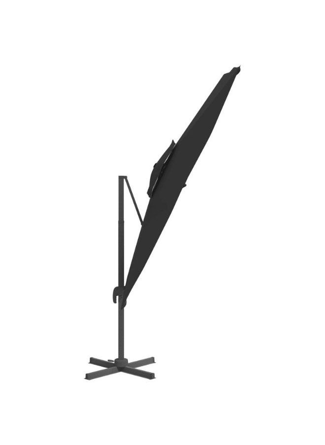 vidaXL Double Top Cantilever Umbrella Black 400x300 cm - pzsku/Z07D6626CA25274AFBFD1Z/45/_/1697708405/28771fab-61b4-4633-804e-77aac547c171