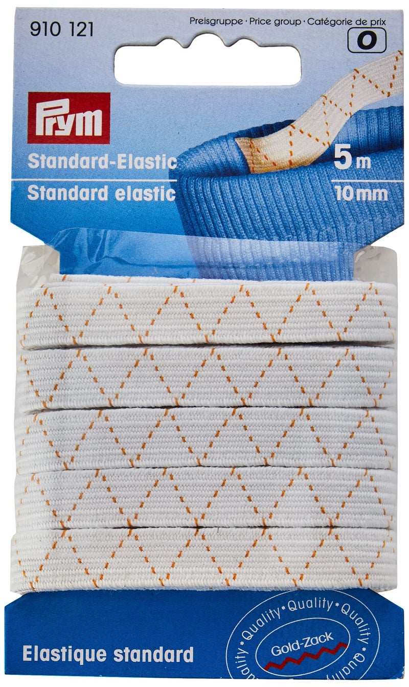Prym Elastic Rubber White 10 mm