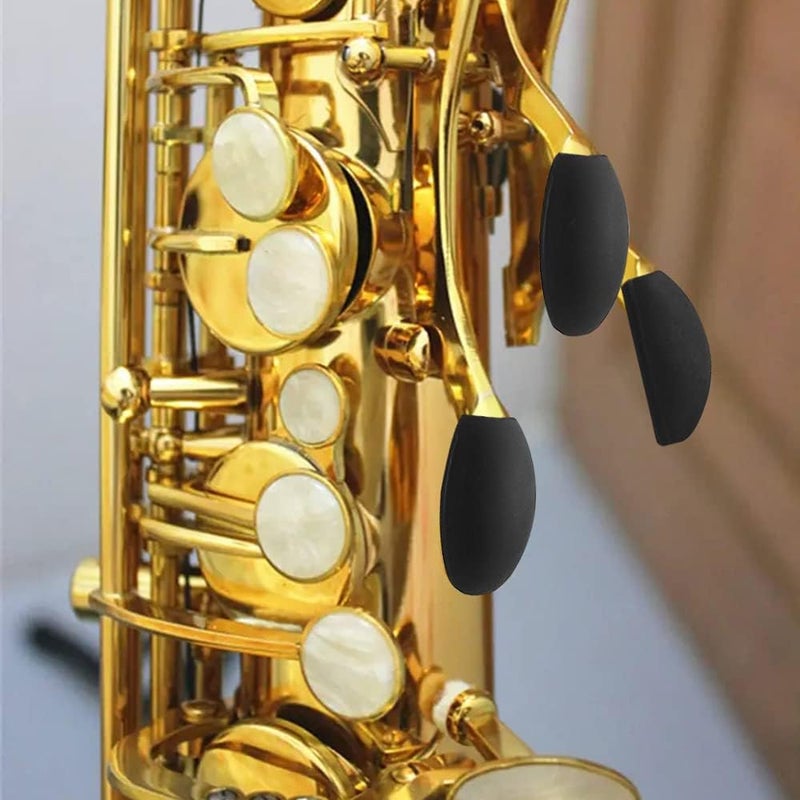 findTop 6pcs Alto Saxophone Thumb Rest  Clarinet  Tenor Saxophone Accessories Black - Image 4
