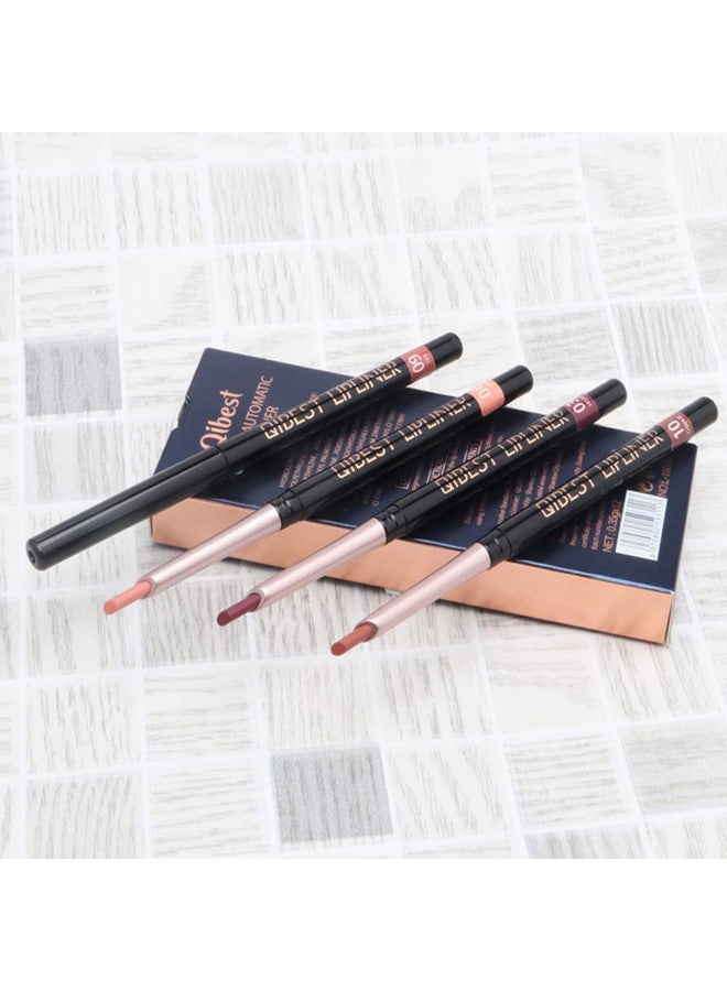 QiBest 12 Colors Lip Liner Pencil Waterproof Non Marking Matt Velvet Lipstick Pen （12Pcs Lot Set） - Image 5