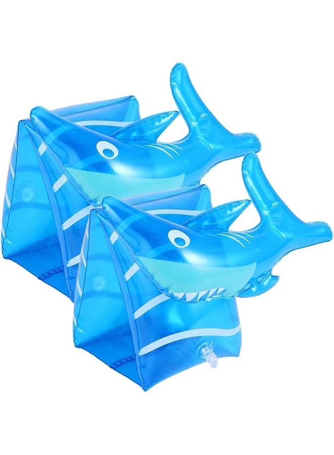 Hihonor Arm Floaties for Kids, Cartoon Swimiming Armbands Floaties Water Wings Floatation Sleeves, PVC Arm Floaties Inflatable Swim Arm Bands Floater Sleeves Children's Swimming Ring - Image 1