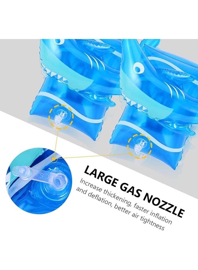 Hihonor Arm Floaties for Kids, Cartoon Swimiming Armbands Floaties Water Wings Floatation Sleeves, PVC Arm Floaties Inflatable Swim Arm Bands Floater Sleeves Children's Swimming Ring - Image 2