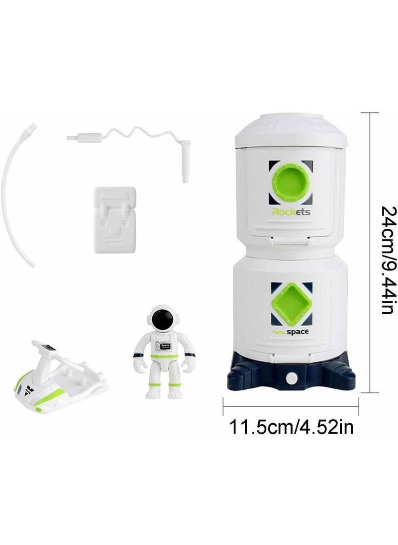 Double Layered Space Station And Astronaut Early Childhood Education Toy Gift  - Image 2