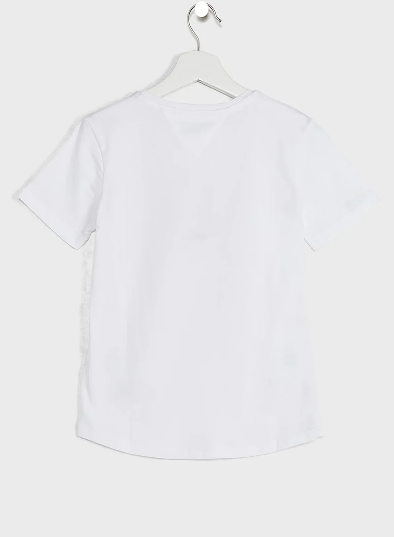 TOMMY HILFIGER Youth Logo T-Shirt & Shorts Set