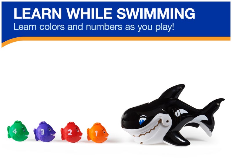 SwimWays Gobble Gobble Guppies Educational Water Toy, Outdoor Toys, Pool Party Favors & Bath Toys for Kids Ages 2 & Up - Image 3