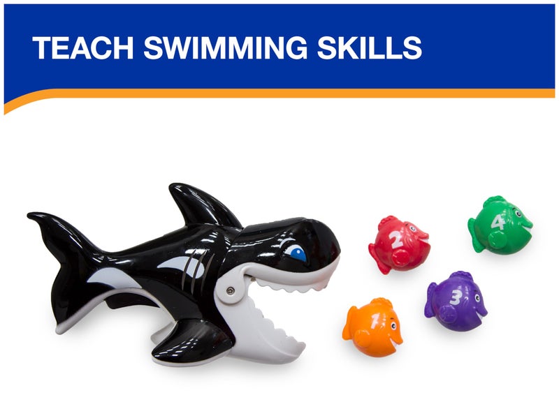 SwimWays Gobble Gobble Guppies Educational Water Toy, Outdoor Toys, Pool Party Favors & Bath Toys for Kids Ages 2 & Up - Image 4