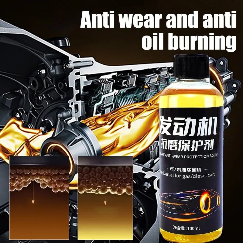100ML Engine Cylinder Repair Agent Additive Oil for Engine Protection Noise Reduction Anti-Wear Repair Oil Reduce Friction - Image 3