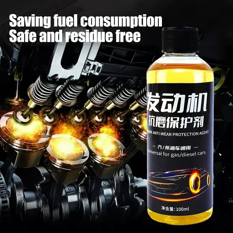 100ML Engine Cylinder Repair Agent Additive Oil for Engine Protection Noise Reduction Anti-Wear Repair Oil Reduce Friction - Image 4