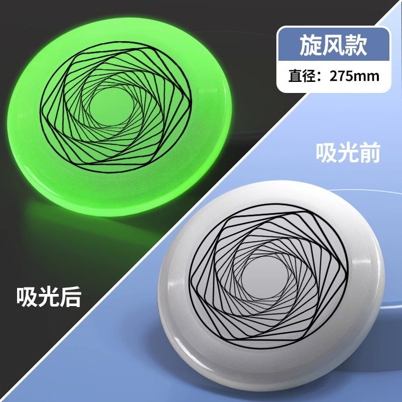 Glow-In-The-Dark Flying Disc For Outdoor Children, Soft And Flexible, Professional Sports-Grade Extreme Luminous Team-Building Parent-Child Activity Flying Disc - Image 5