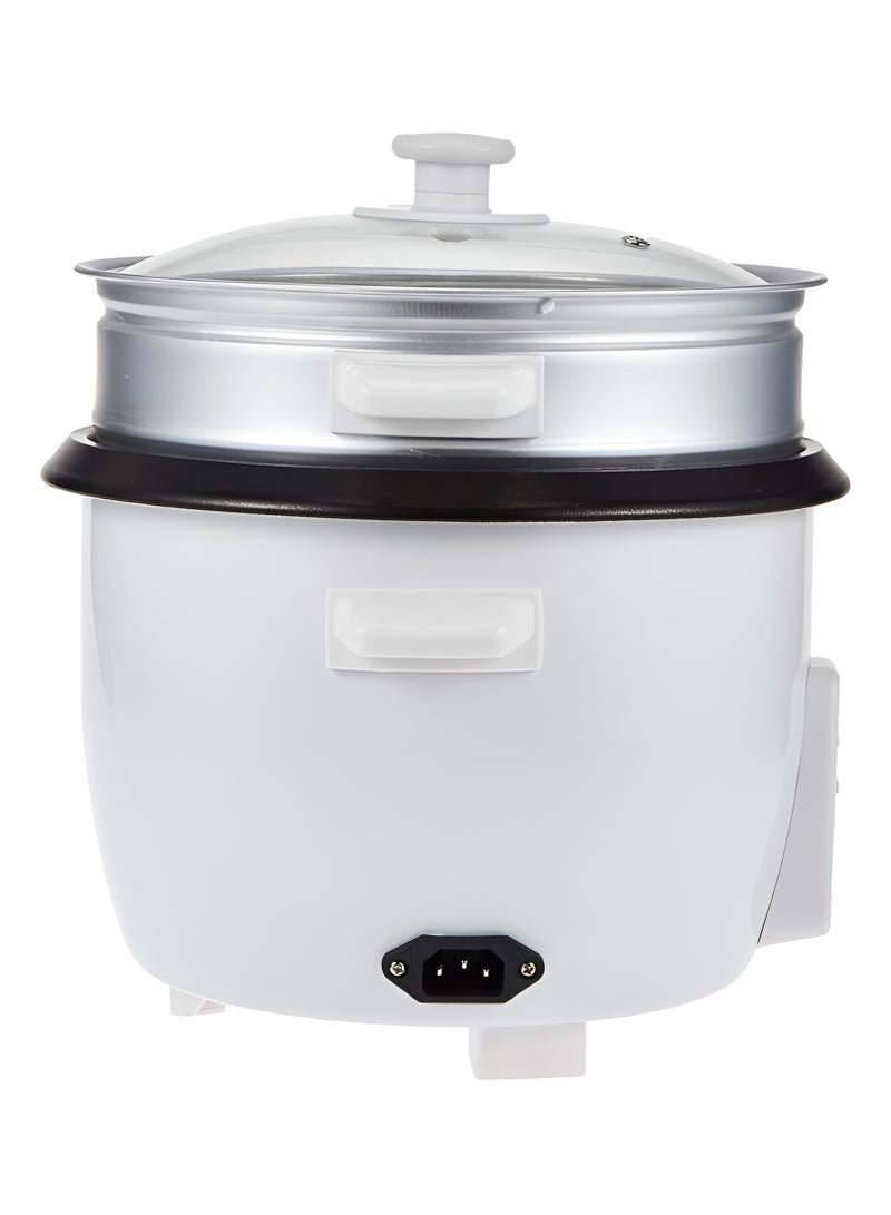 Automatic Rice Cooker 3 in 1 Functions 1L 400W Non Stick Inner Pot with Steamer Automatic Shut Off with Overheat Protection Safety Protection, Cool Touch Body, Carrying Handle, Measuring Cup, Spoon  - Image 3