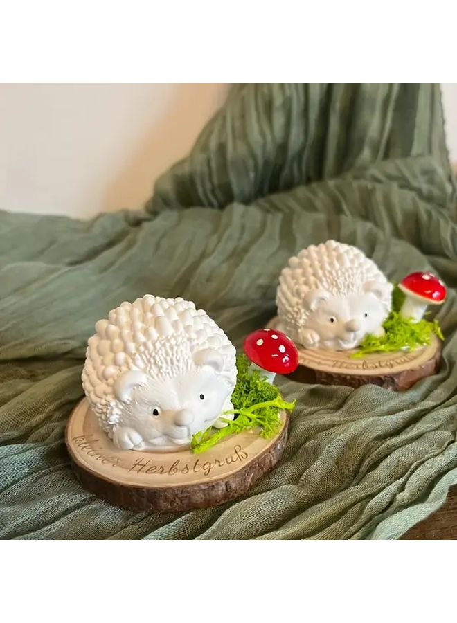 Hedgehog Silicone Mold For Resin Crafts DIY Home Decor Jewelry Making - Image 4