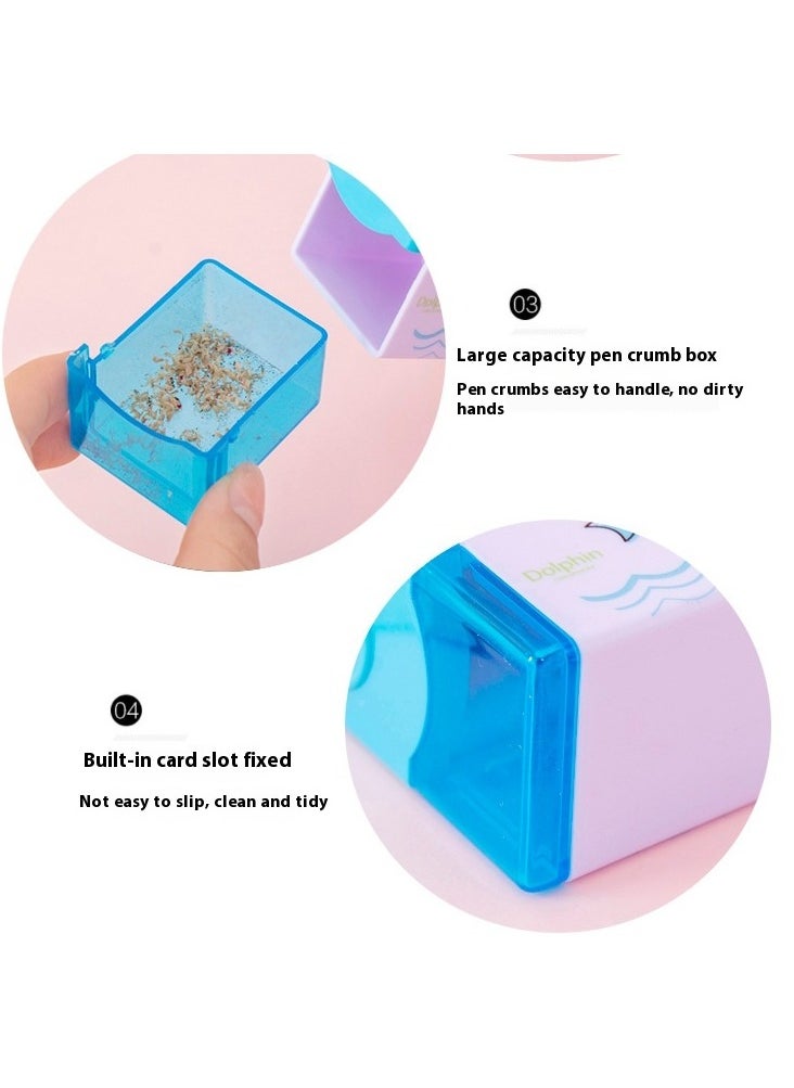 Y&D Cartoon Rotary Pencil Sharpener For Kids  - Image 3