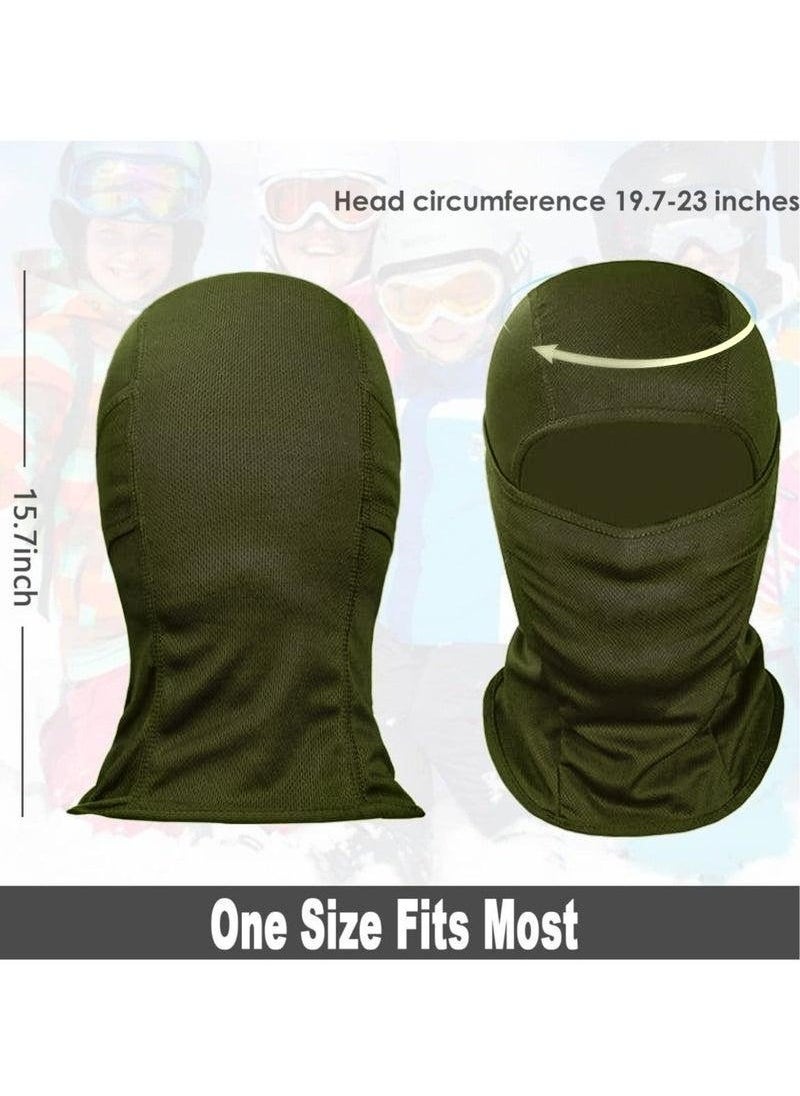 Healife Breathable Full Face Mask for Skiing, Motorcycle, Running, and UV Protection – Lightweight & Durable  - Image 4