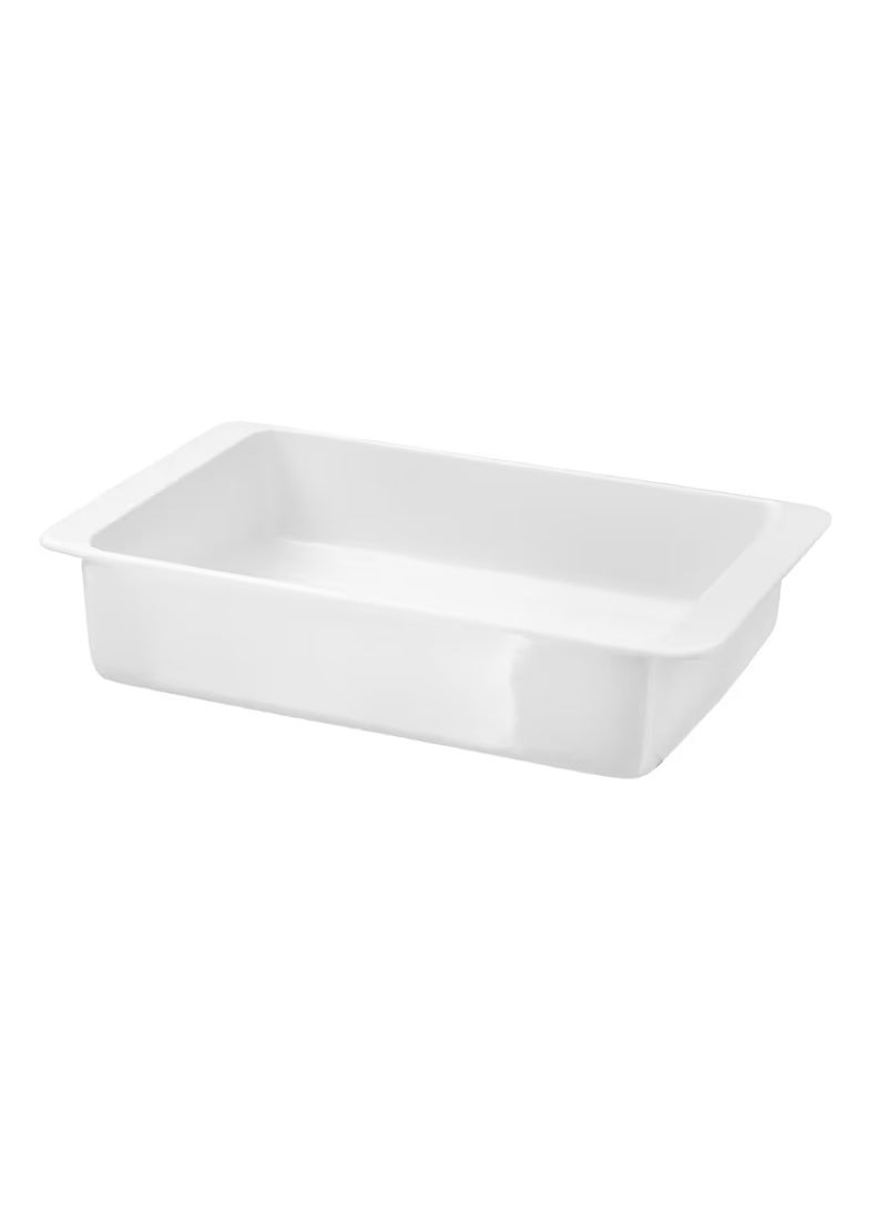 Generic - Oven dish, white32x20 cm - Image 1