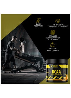 Body Builder Body Builder BCAA, Quick Recovery and Enhance muscle protein synthesis, Pineapple Flavor, 40 Servings-304 gm  - Image 4