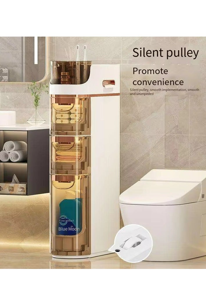 ALMUFARREJ 4-Tier Bathroom Organizer Cabinet  - Image 2