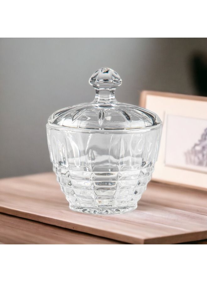 سوليتير سكرية شفافة مصنوعة من الزجاج - Image 1