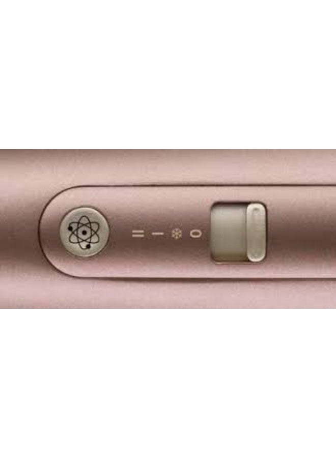 BaByliss Air Power Volume 3 in 1 Hot Air Brush 1000W for Drying Volumizing & Straightening, Ionic Anti Frizz Hair Dryer Brush for Wet & Dry Hair, Oval Styling Brush, Gold - AS95E gold - Image 2