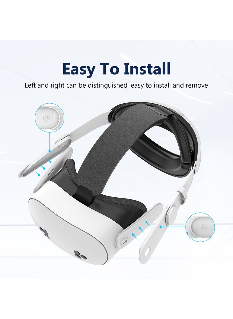 XICEN - Head Strap for Meta Quest 3/Meta Quest 3S , Adjustable Durable Headband, Elite Replacement Strap for Meta Quest 3 , VR Accessories for Meta Quest 3S - Image 1