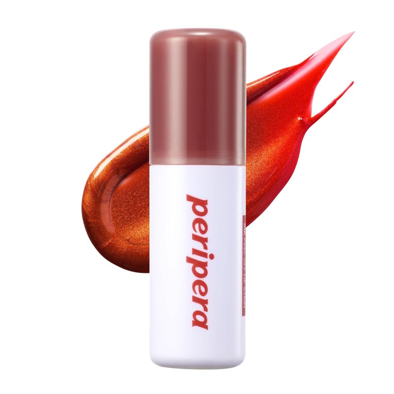 Peripera Ink Peel Off Lip Stain - Long Lasting, Transfer-Proof, Waterproof Korean Lip Tint with Color-Changing Peel-Off Formula (03 PEANUT ROSE) - Image 1