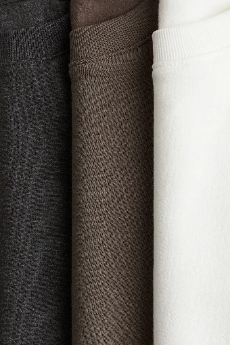 H&M 3-pack sweatshirts