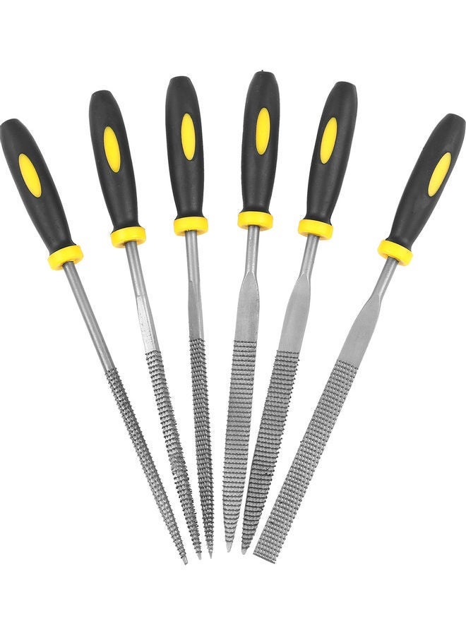 NIBEMINENT 7 Piece File Set Black 20.5x5x10cm - Image 4