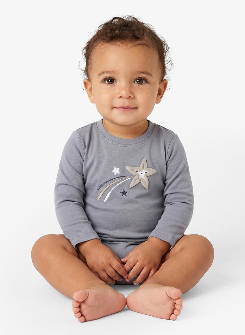 NAME IT Infant Long Sleeve Bodysuits - Image 1