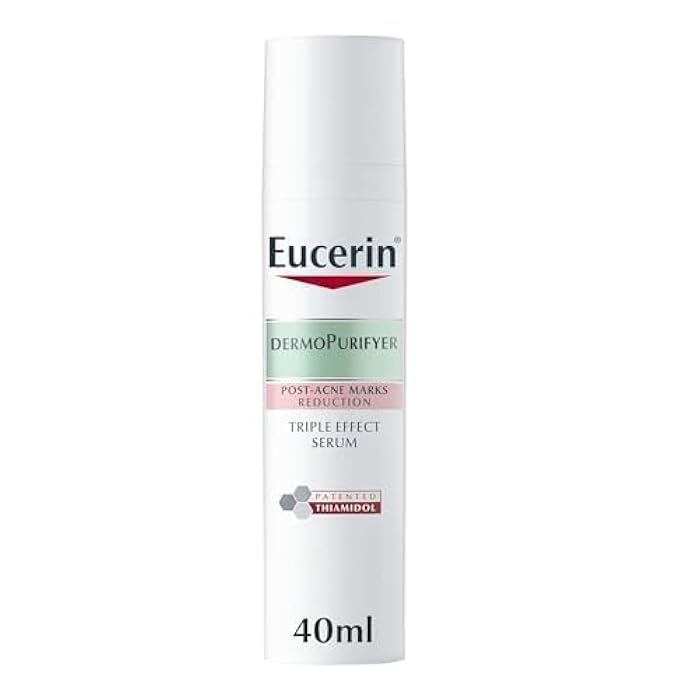 Eucerin DermoPurifyer Oil Control Triple Effect Face Serum with Thiamidol and Salicylic Acid, for Oily and Acne-Prone Skin, Post-Acne Marks Reduction, Long-Lasting Matte Finish, 40ml - Image 2