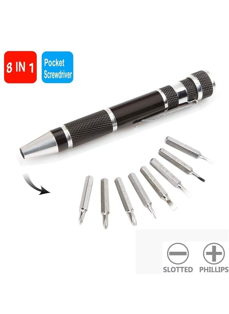 Y&D - Screwdriver Set Precision Magnetic DIY Sets Mini Ideal for Eyeglass Watch Electronic Devices Game Controllers - Image 1