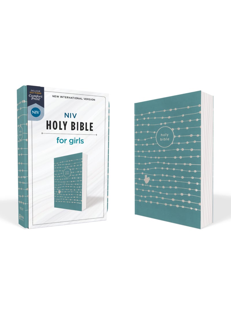 NIV, Holy Bible for Girls, Soft Touch Edition, Leathersoft, Teal, Comfort Print 