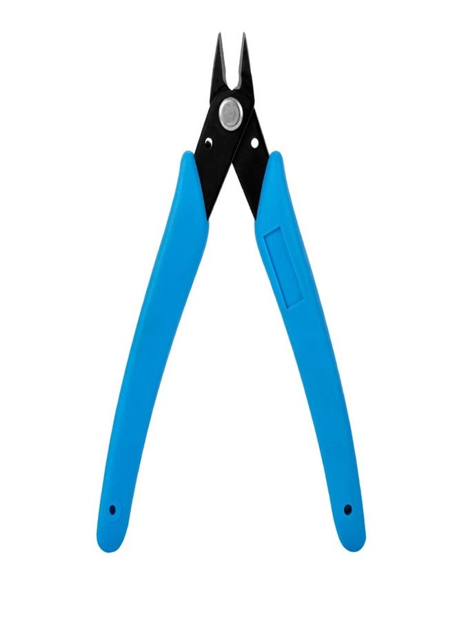 AKOAK 1 Pack Stainless Steel Nail Art Scissors, Rhinestone Remover, Metal Chain, Cutter, 5" Diagonal Pliers, Manicure Tools - Image 1