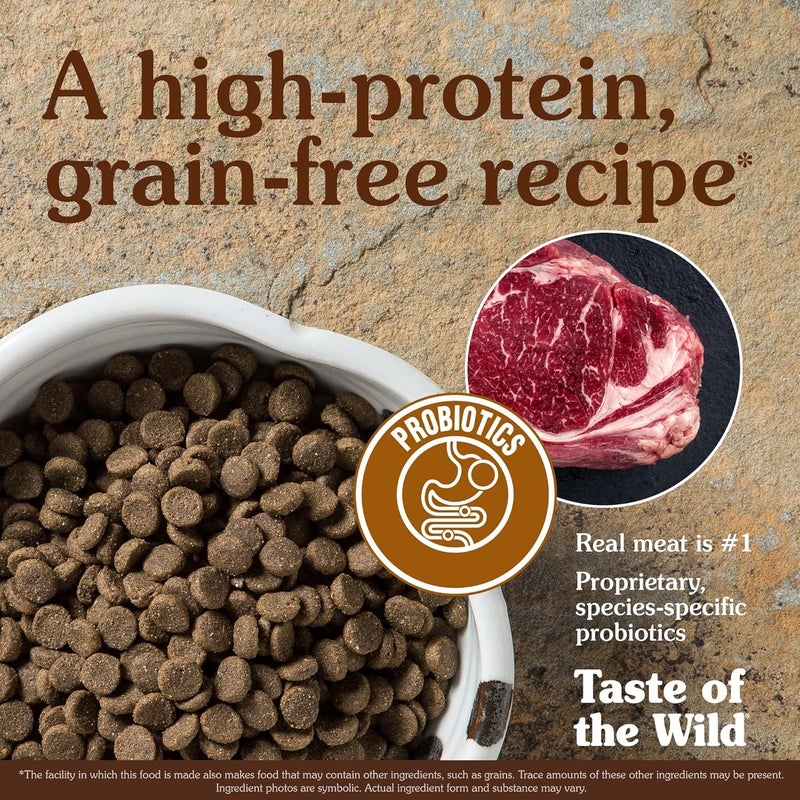 Taste of the Wild High Prairie Puppy Recipe with Roasted Bison and Roasted Venison Dry Dog Food - 2 kg - Image 4
