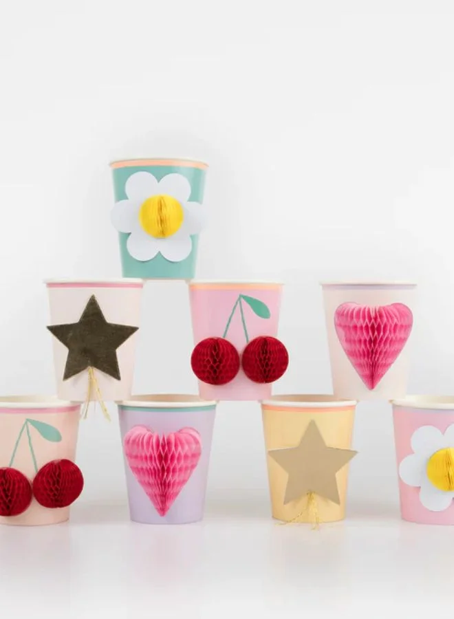 Meri Meri Happy Icons Cups