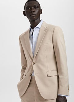 Mango Man Milan Slim Fit Suit Jacket  - Image 4