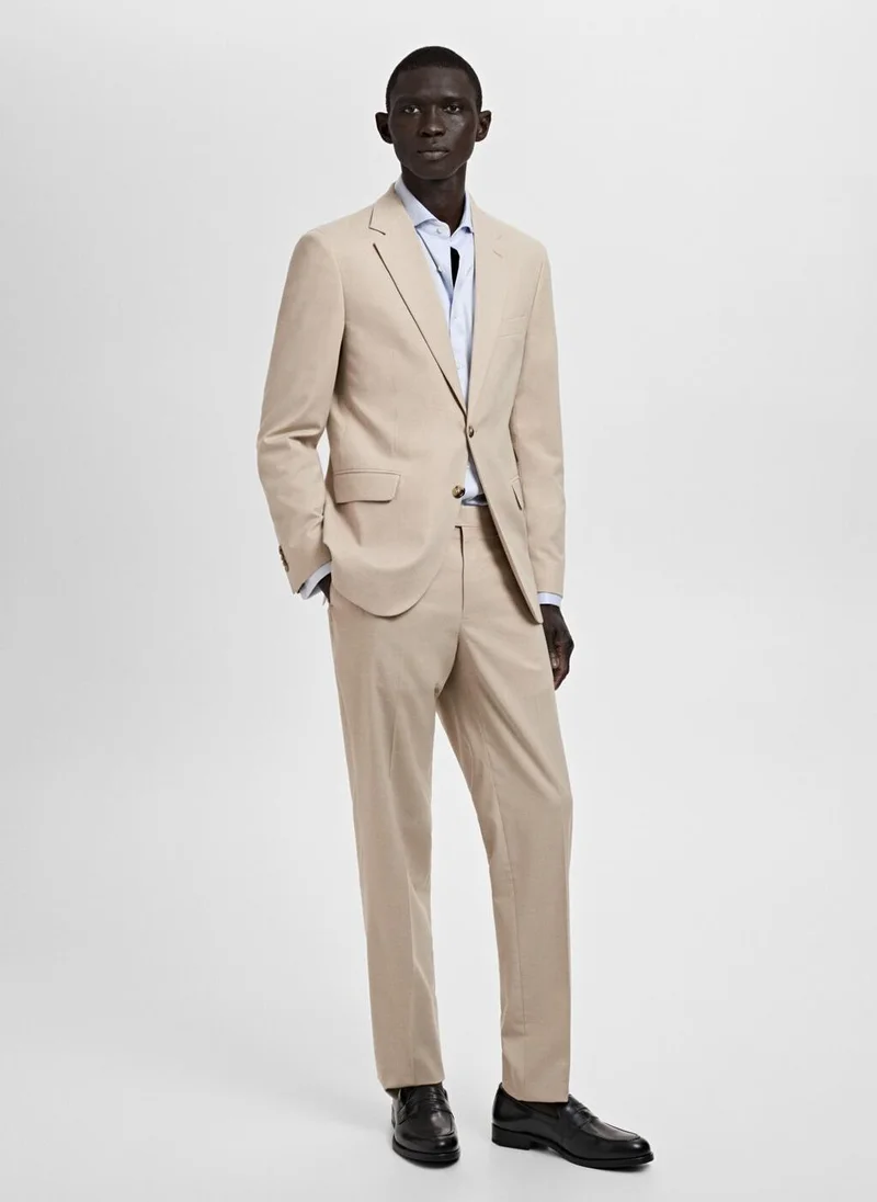 Mango Man Milan Slim Fit Suit Jacket
