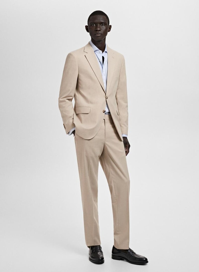 Mango Man Milan Slim Fit Suit Jacket  - Image 5