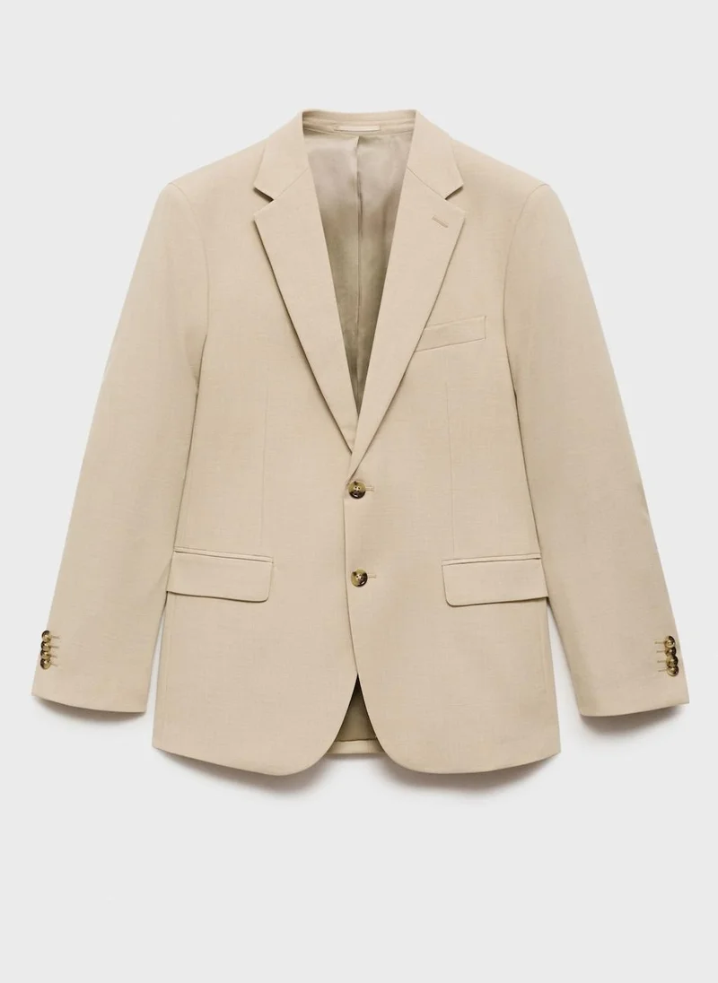Mango Man Milan Slim Fit Suit Jacket